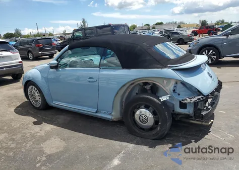 2014 Volkswagen Beetle from USA, damaged, VIN 3VW5P7AT7EM807765